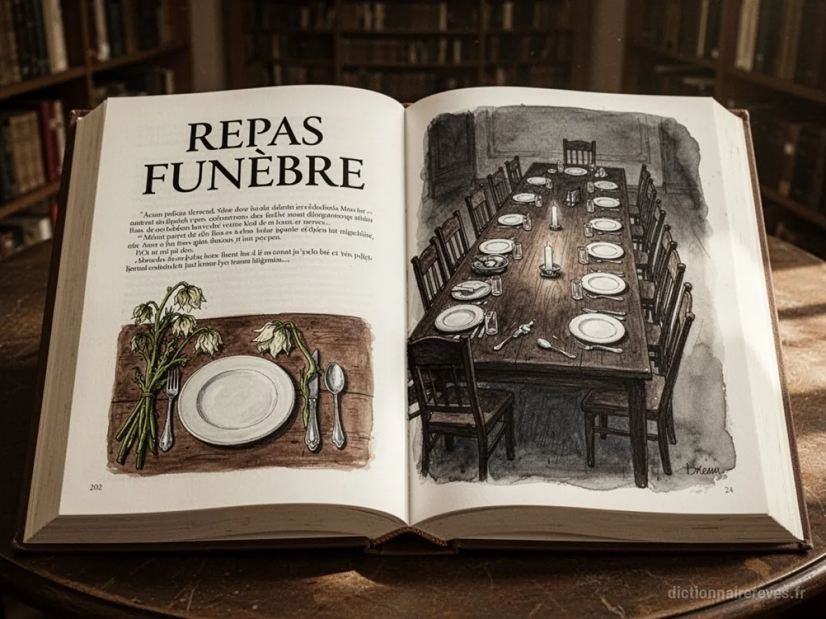 Signification générale : le symbole du rêve Repas Funèbre - Archétypes et symbolisme