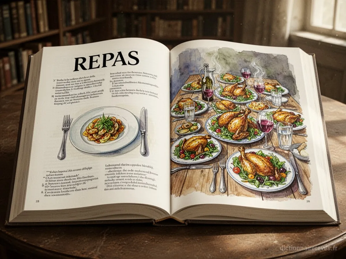 Signification générale : le symbole du rêve Repas - Archétypes et symbolisme