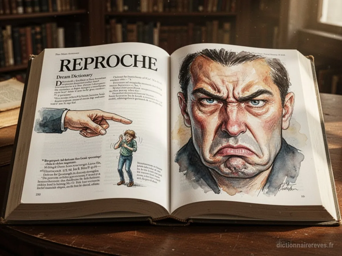 Signification générale : le symbole du rêve Reproche - Archétypes et symbolisme