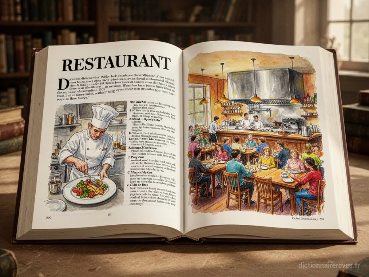 Signification générale : le symbole du rêve Restaurant - Archétypes et symbolisme
