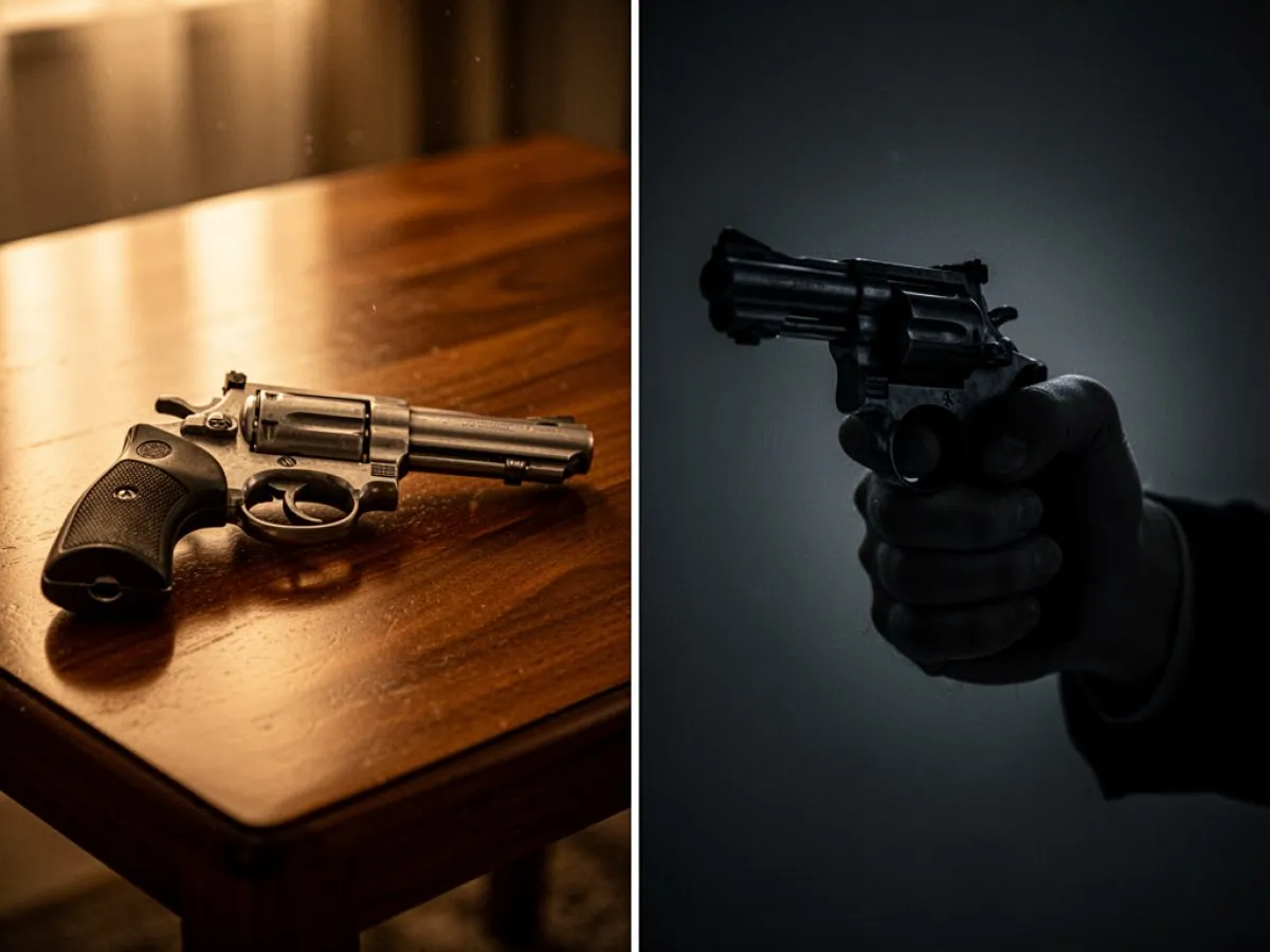 Interprétation détaillée des rêves : Différents scénarios avec Revolver dans le rêve
