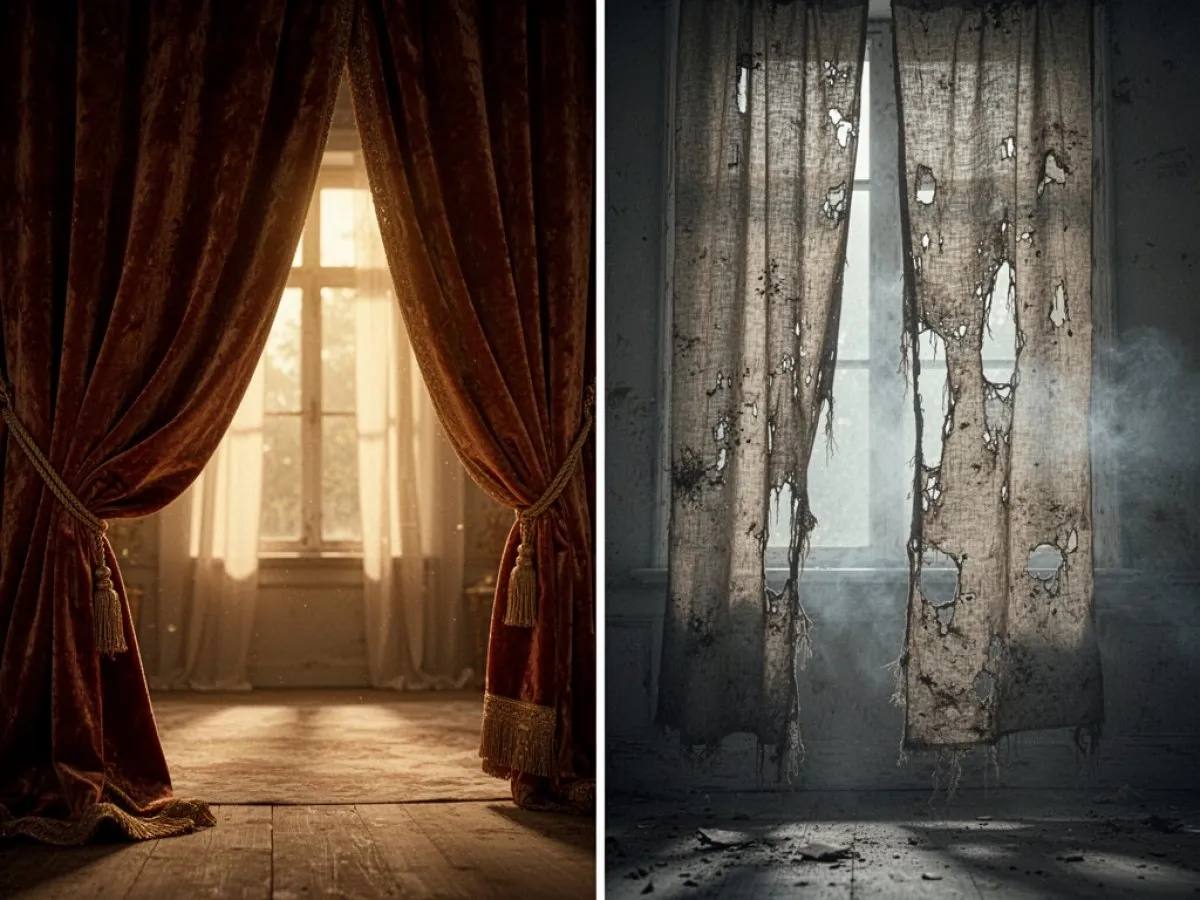 Interprétation détaillée des rêves : Différents scénarios avec Rideau dans le rêve