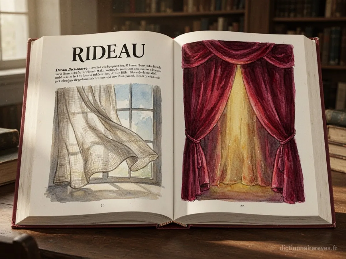 Signification générale : le symbole du rêve Rideau - Archétypes et symbolisme