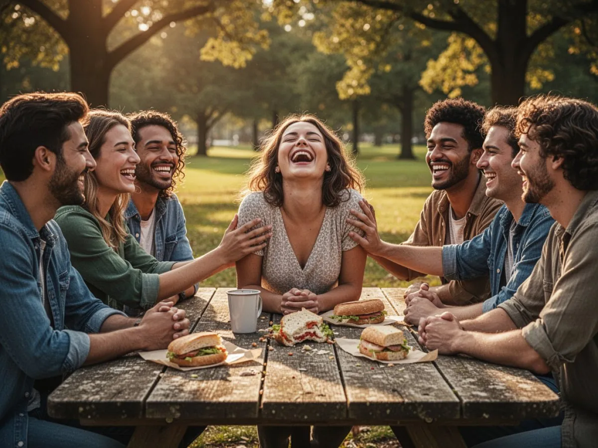 Signification de rêver de Rire pour la vie quotidienne, l'amour et le travail