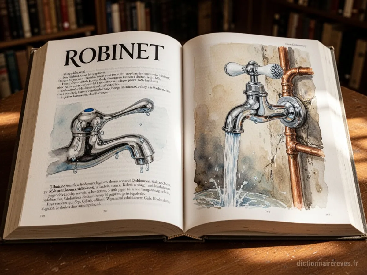 Signification générale : le symbole du rêve Robinet - Archétypes et symbolisme