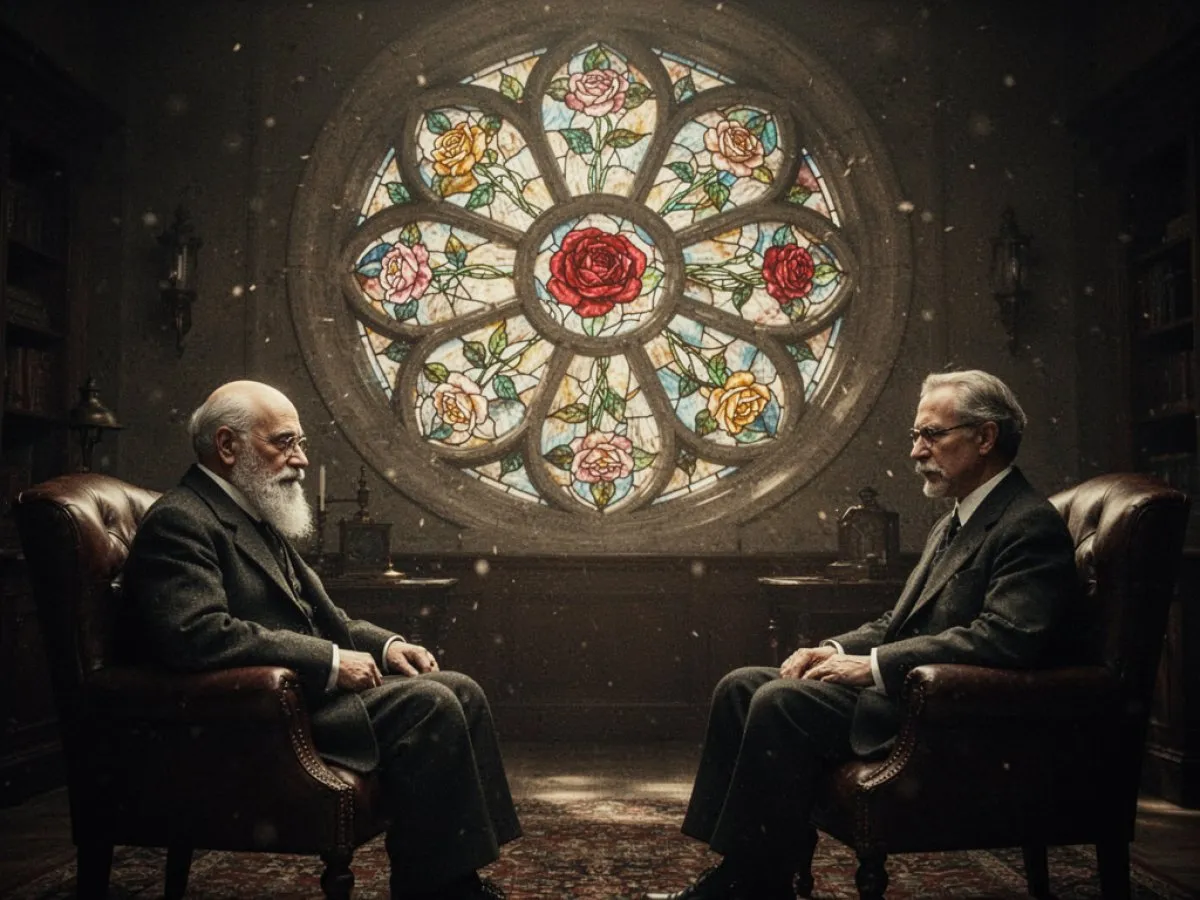 Interprétation psychologique des rêves : Rosace selon Sigmund Freud et Carl Jung