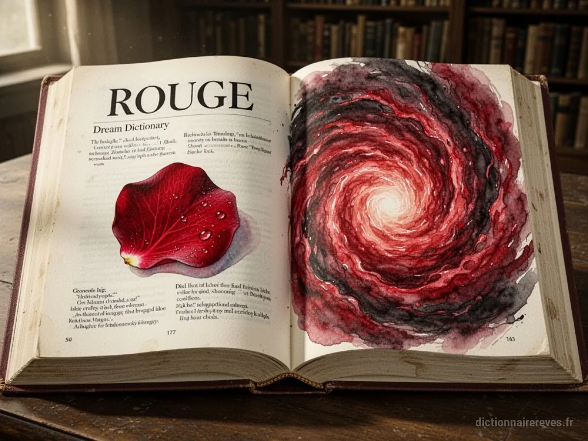 Signification générale : le symbole du rêve Rouge - Archétypes et symbolisme