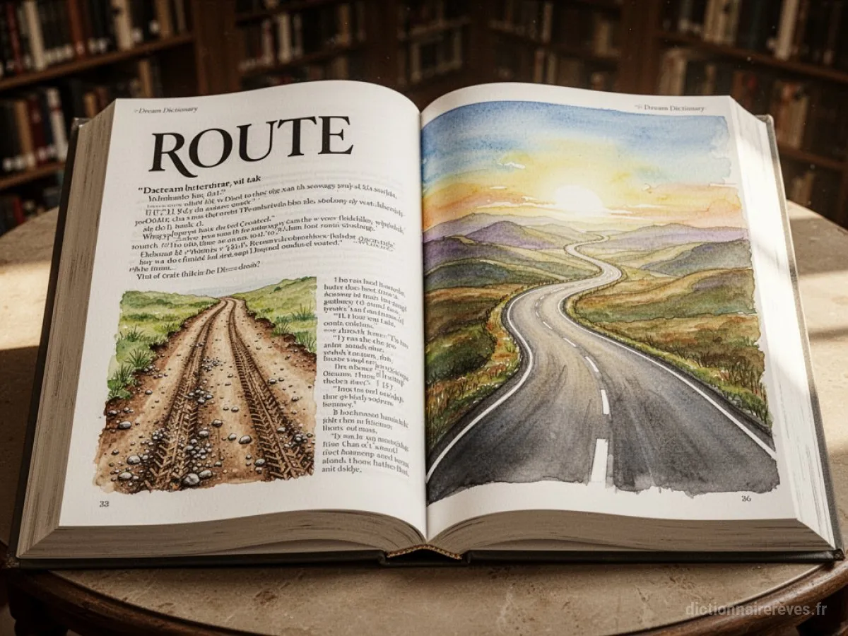 Signification générale : le symbole du rêve Route - Archétypes et symbolisme