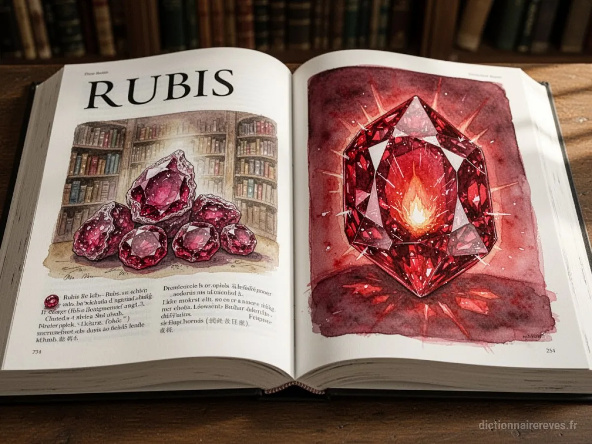 Signification générale : le symbole du rêve Rubis - Archétypes et symbolisme