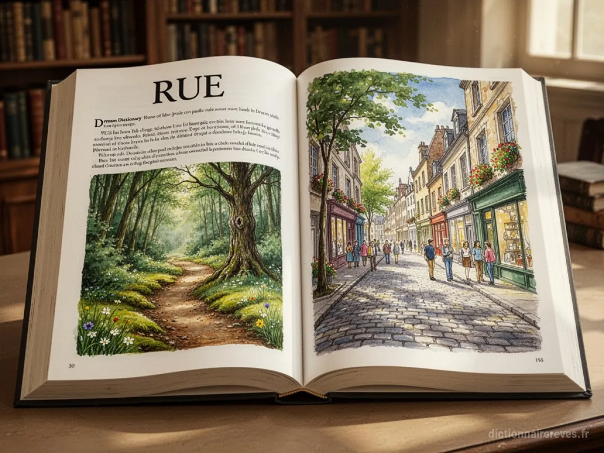 Signification générale : le symbole du rêve Rue - Archétypes et symbolisme