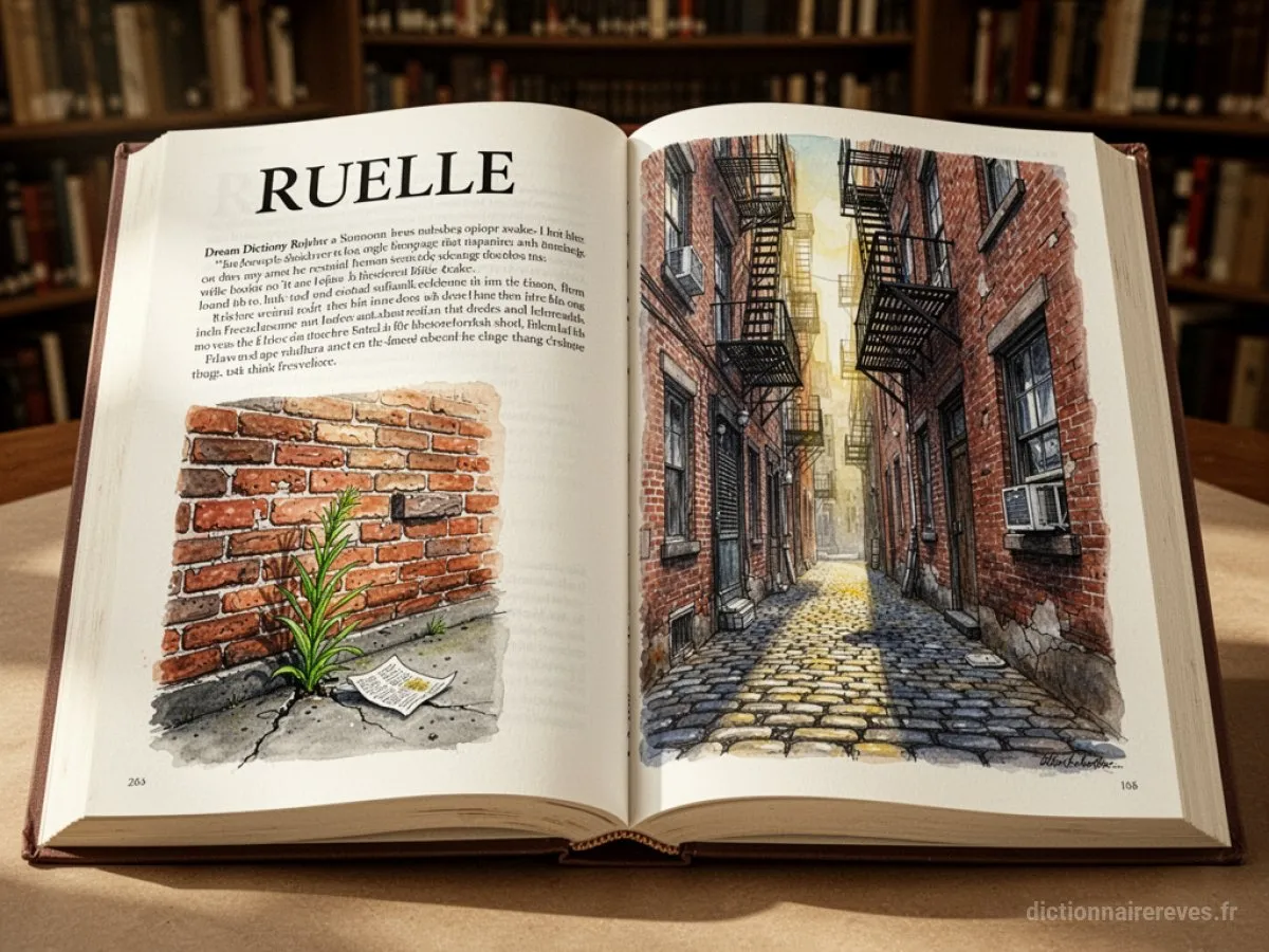 Signification générale : le symbole du rêve Ruelle - Archétypes et symbolisme