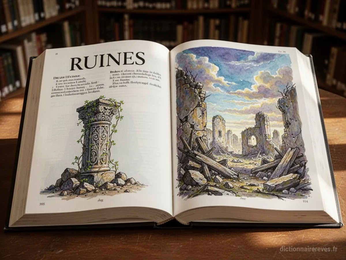 Signification générale : le symbole du rêve Ruines - Archétypes et symbolisme