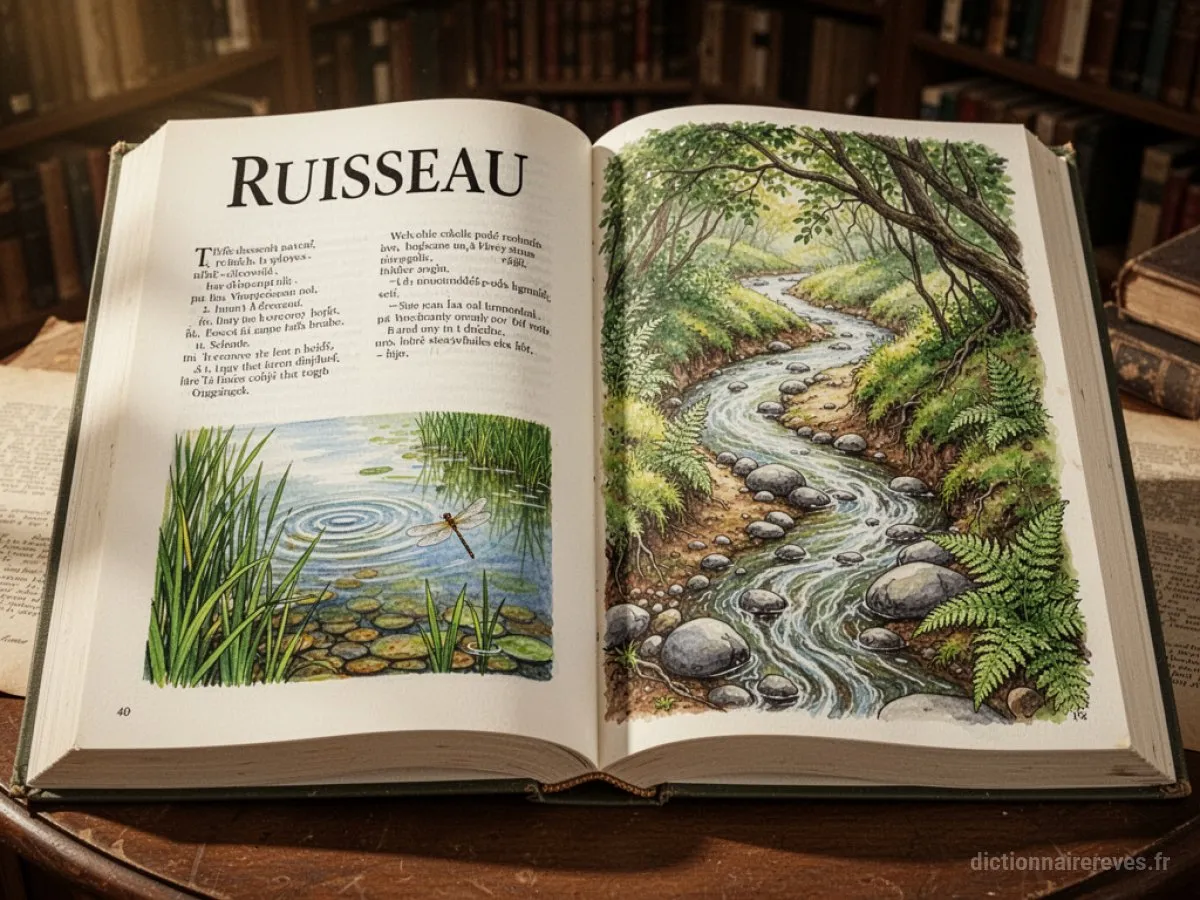 Signification générale : le symbole du rêve Ruisseau - Archétypes et symbolisme