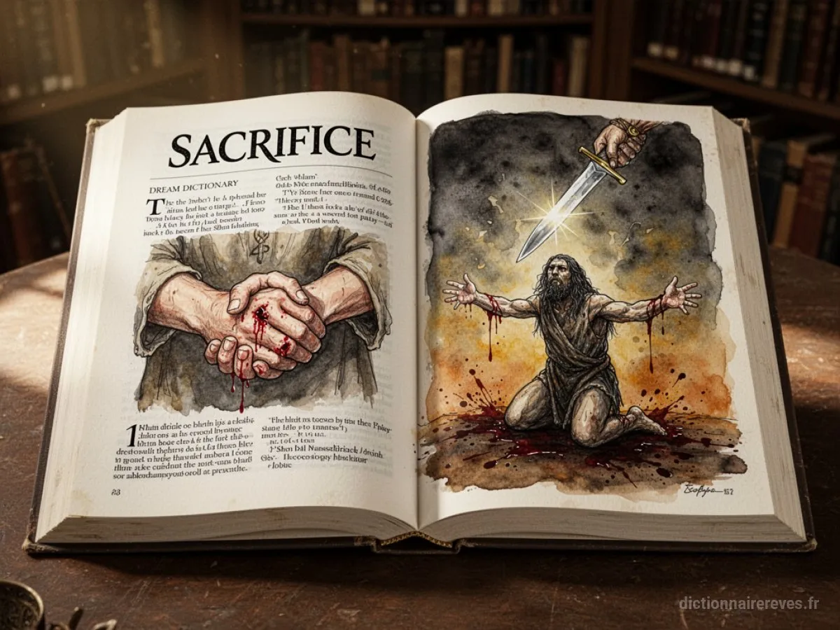 Signification générale : le symbole du rêve Sacrifice - Archétypes et symbolisme