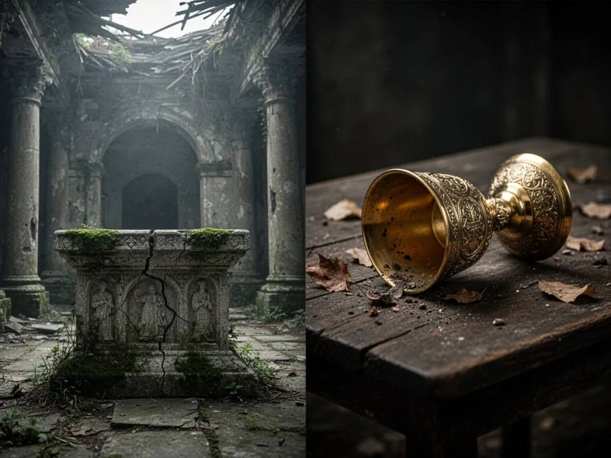 Interprétation détaillée des rêves : Différents scénarios avec Sacrilège dans le rêve