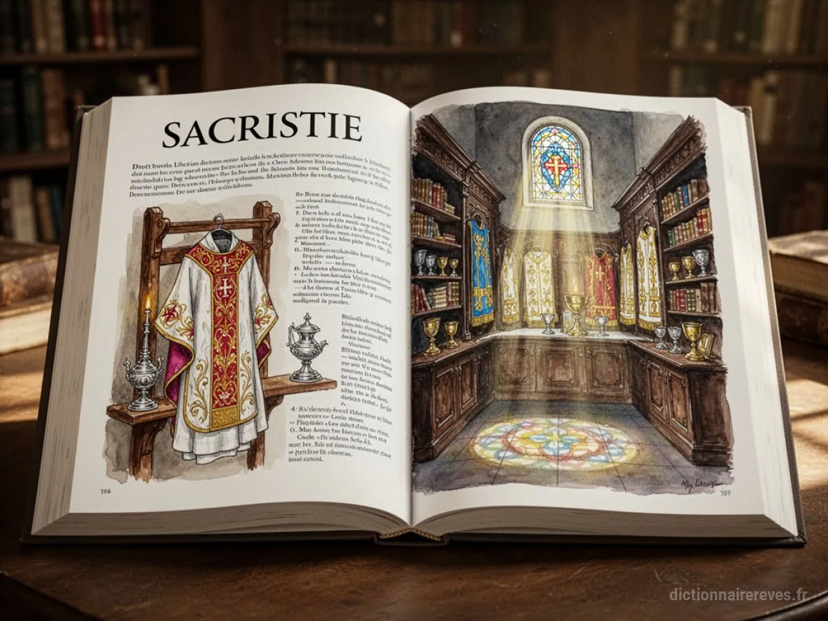 Signification générale : le symbole du rêve Sacristie - Archétypes et symbolisme