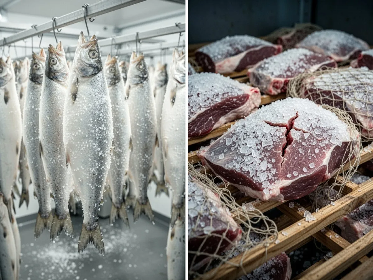 Interprétation détaillée des rêves : Différents scénarios avec Salaison dans le rêve