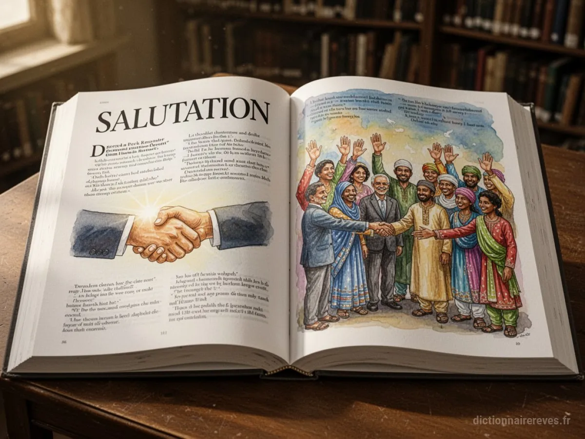Signification générale : le symbole du rêve Salutation - Archétypes et symbolisme