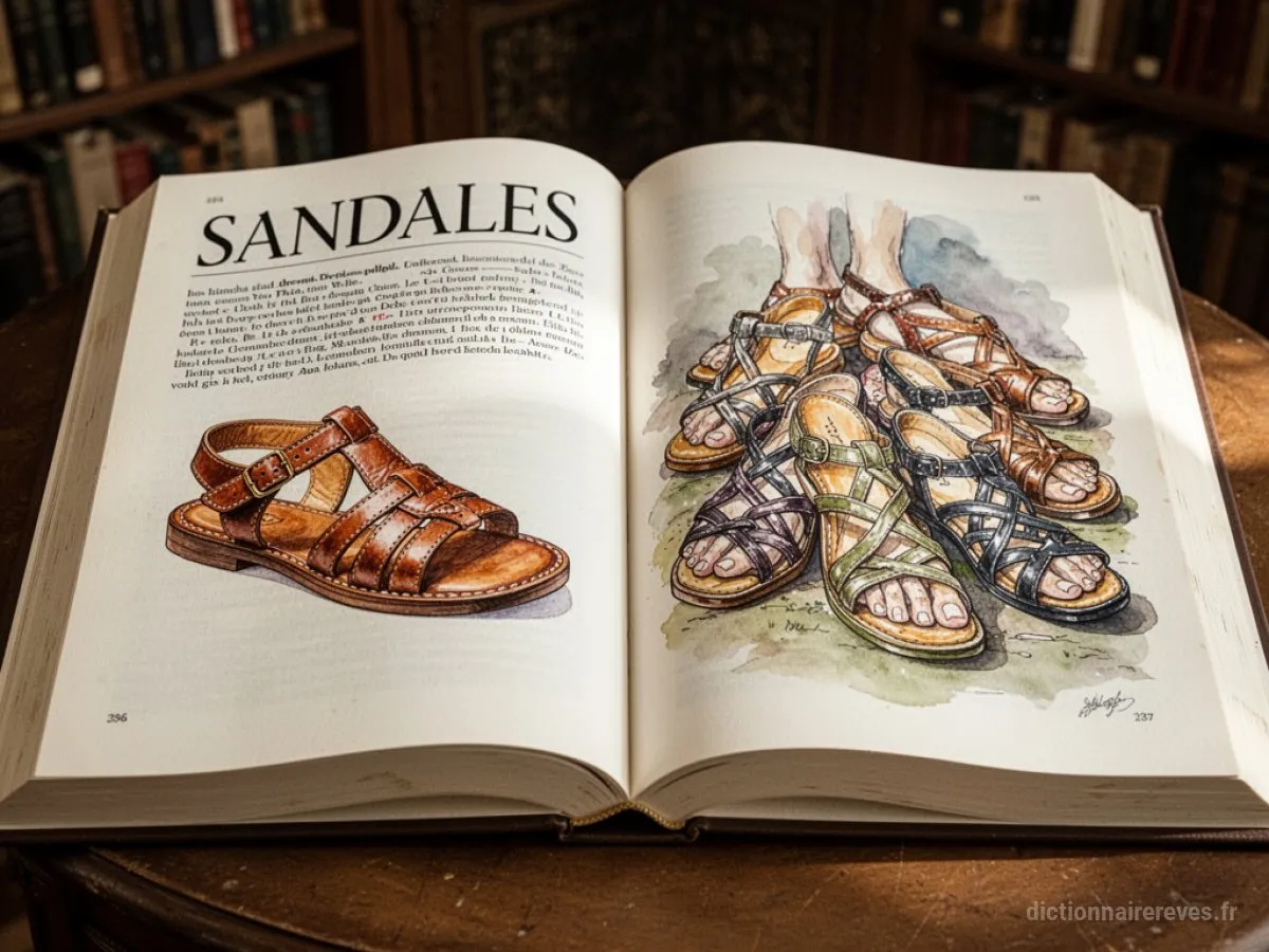 Signification générale : le symbole du rêve Sandales - Archétypes et symbolisme