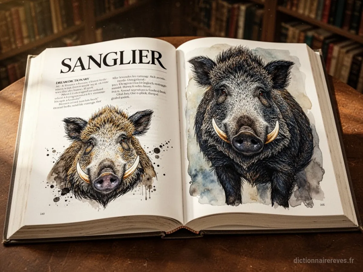 Signification générale : le symbole du rêve Sanglier - Archétypes et symbolisme