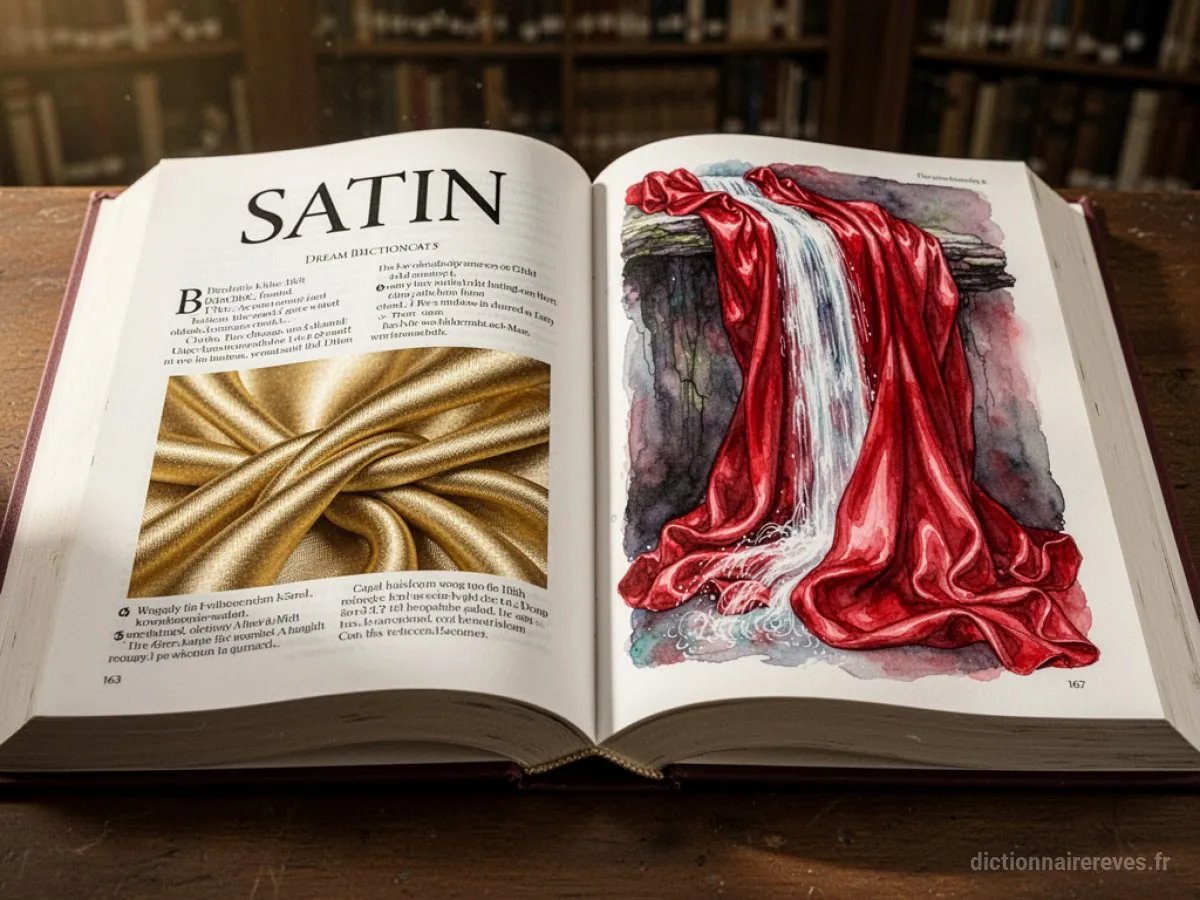 Signification générale : le symbole du rêve Satin - Archétypes et symbolisme