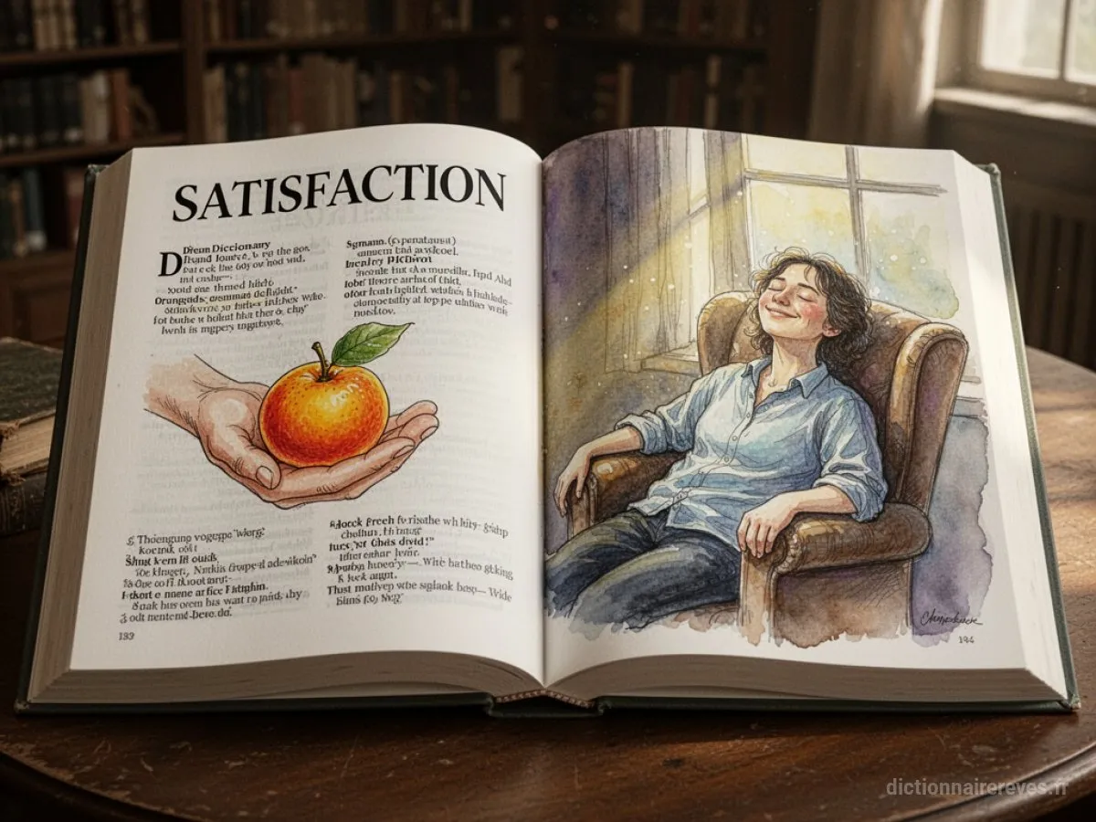 Signification générale : le symbole du rêve Satisfaction - Archétypes et symbolisme