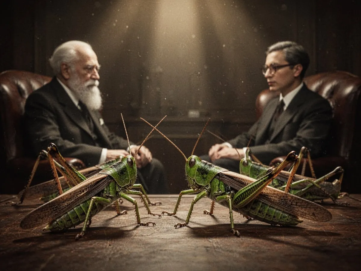 Interprétation psychologique des rêves : Sauterelles selon Sigmund Freud et Carl Jung