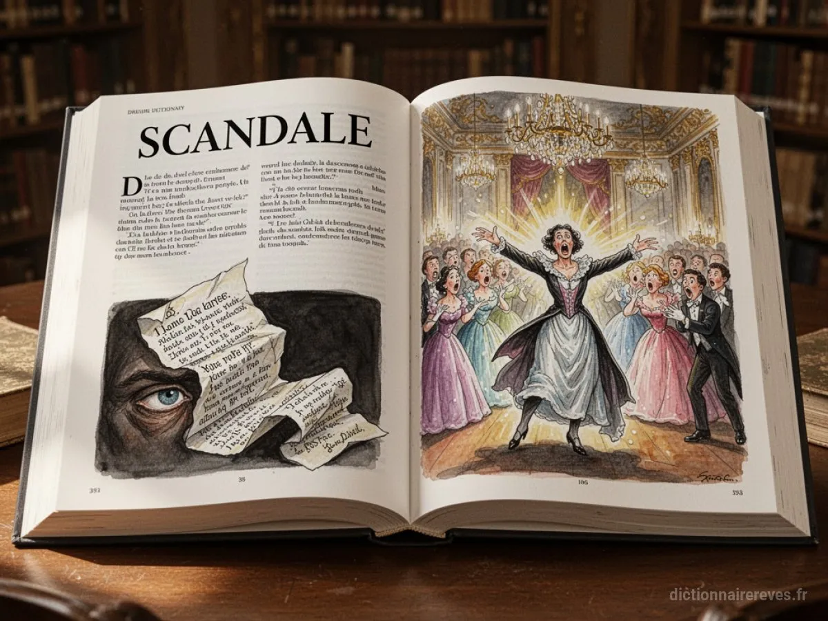 Signification générale : le symbole du rêve Scandale - Archétypes et symbolisme
