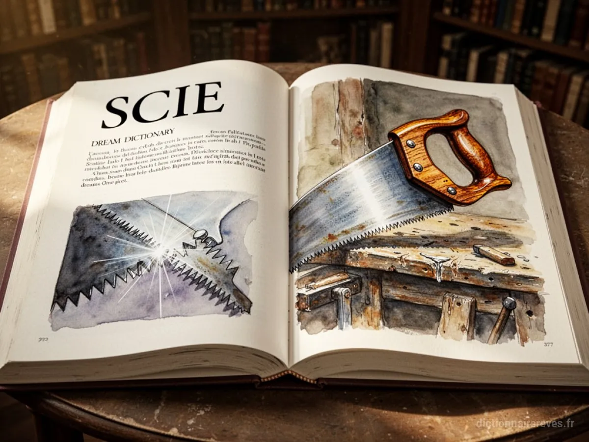 Signification générale : le symbole du rêve Scie - Archétypes et symbolisme