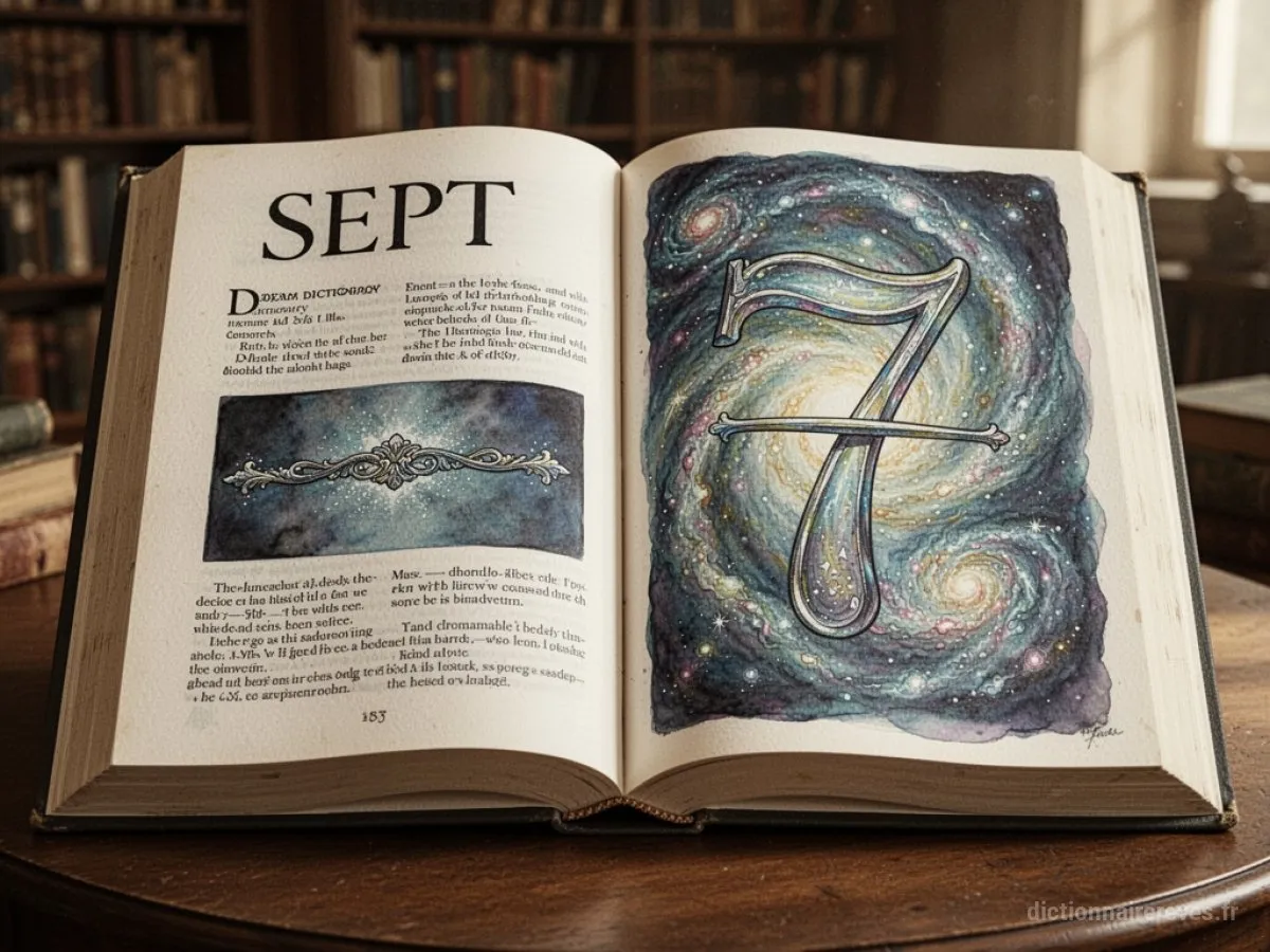 Signification générale : le symbole du rêve Sept - Archétypes et symbolisme