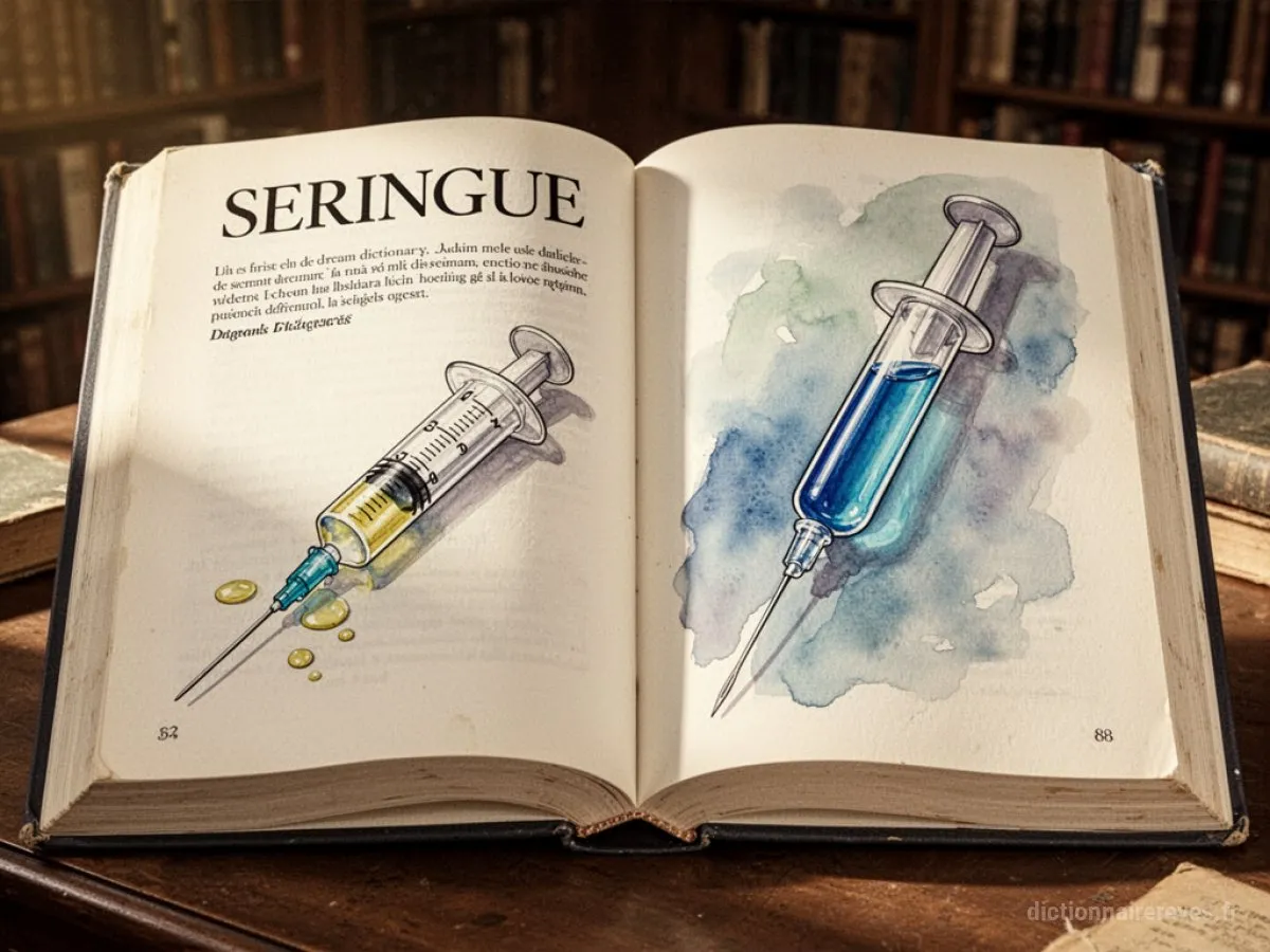 Signification générale : le symbole du rêve Seringue - Archétypes et symbolisme