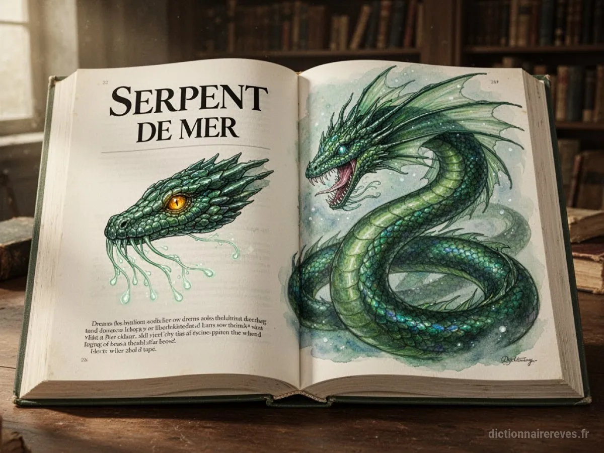 Signification générale : le symbole du rêve Serpent De Mer - Archétypes et symbolisme