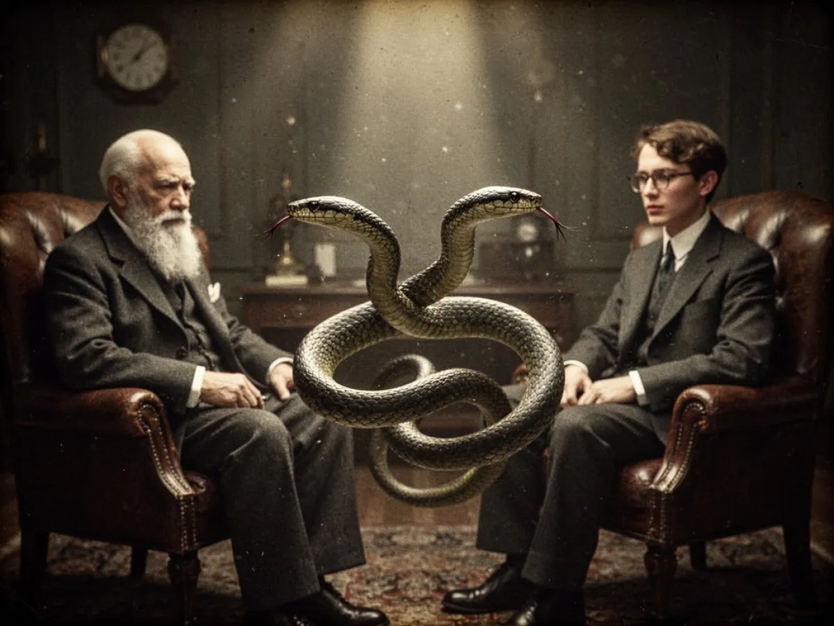Interprétation psychologique des rêves : Serpent selon Sigmund Freud et Carl Jung