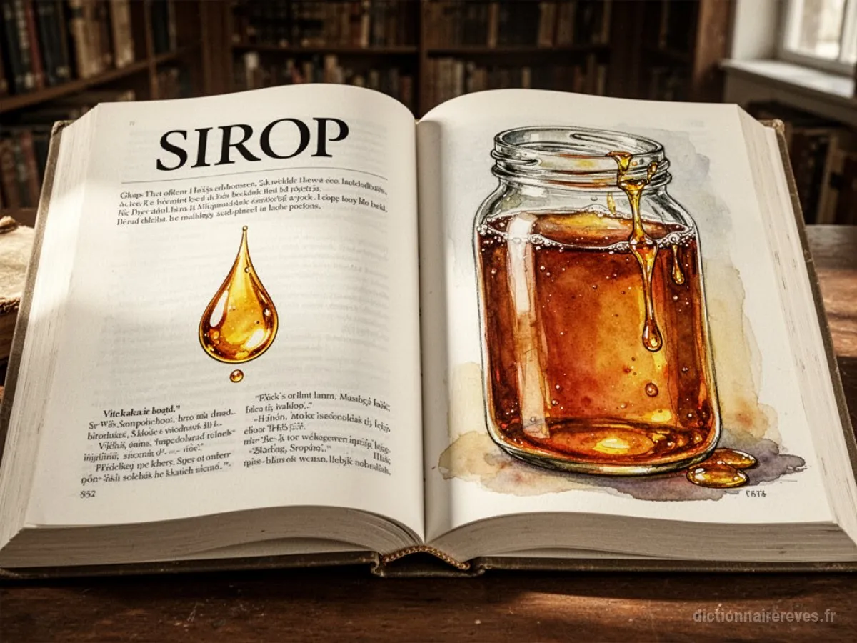 Signification générale : le symbole du rêve Sirop - Archétypes et symbolisme