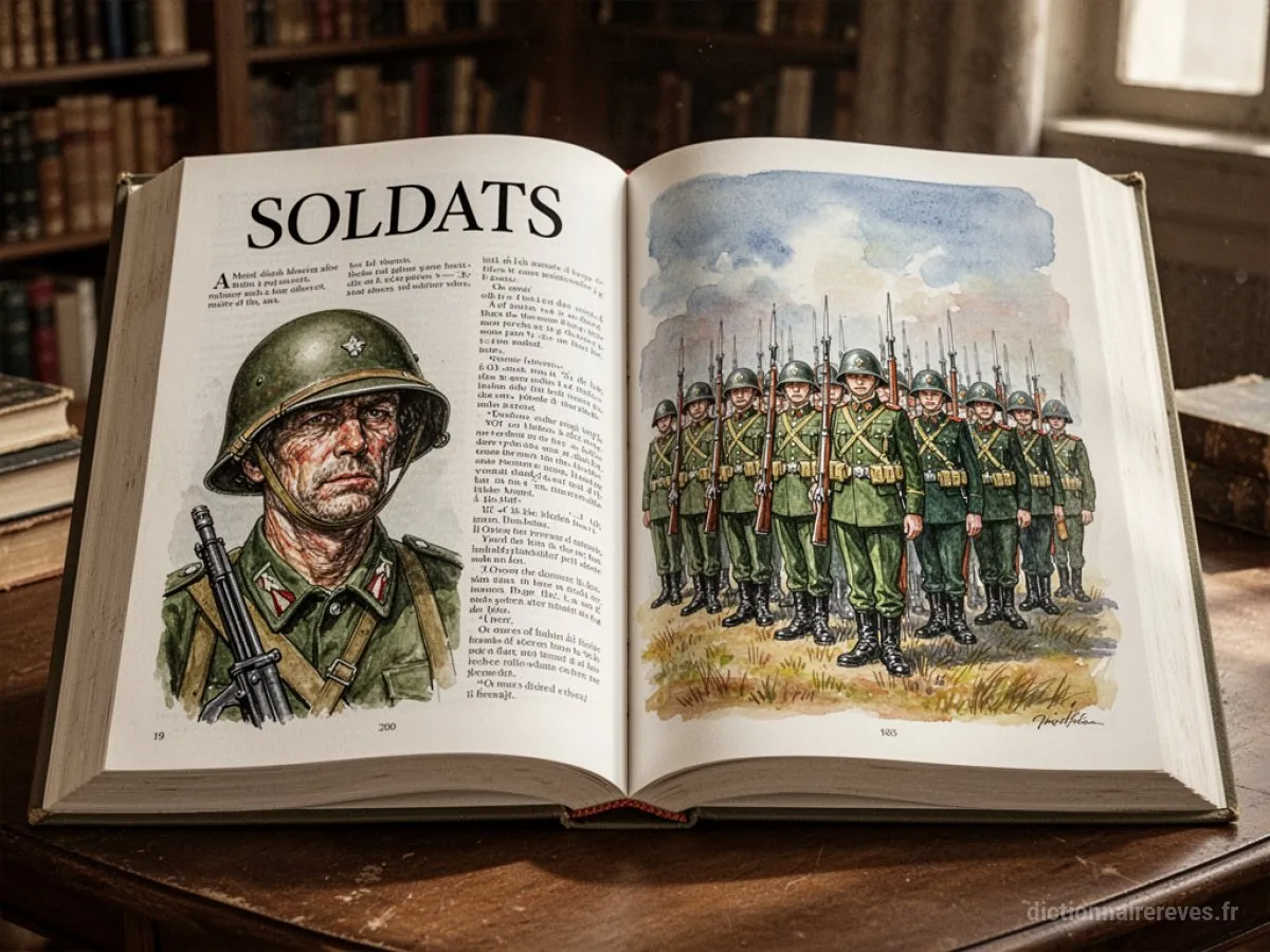 Signification générale : le symbole du rêve Soldats - Archétypes et symbolisme
