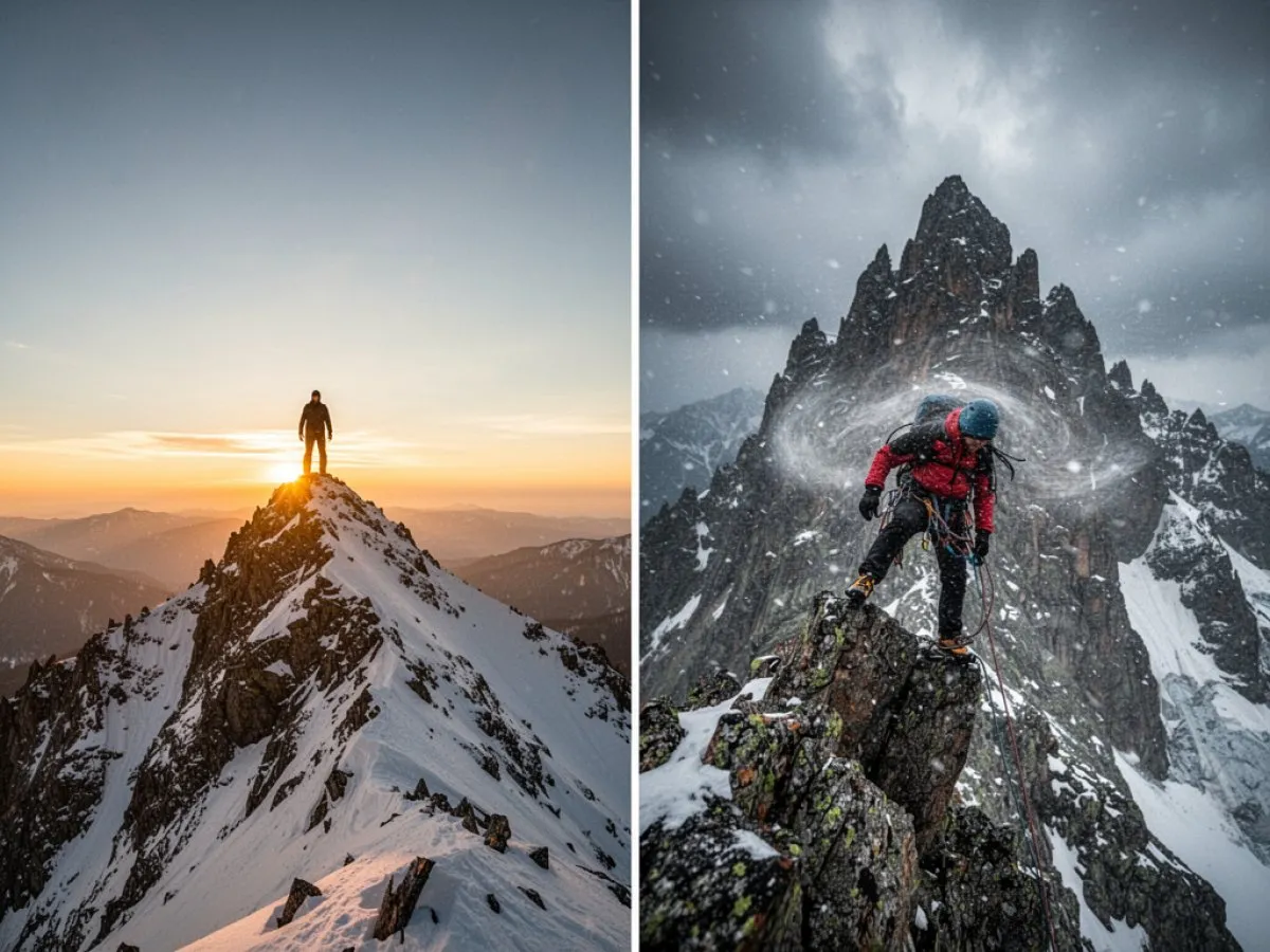 Interprétation détaillée des rêves : Différents scénarios avec Sommet dans le rêve