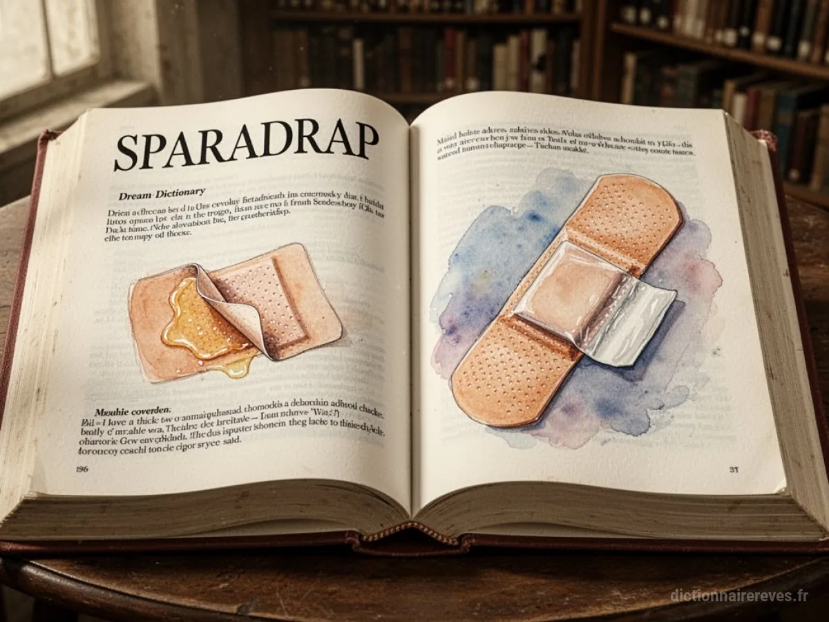 Signification générale : le symbole du rêve Sparadrap - Archétypes et symbolisme