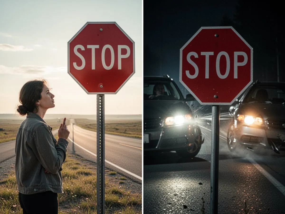Interprétation détaillée des rêves : Différents scénarios avec ## STOP dans le rêve