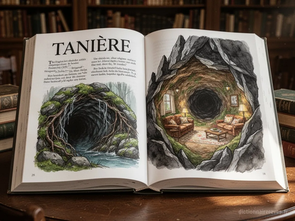 Signification générale : le symbole du rêve Tanière - Archétypes et symbolisme