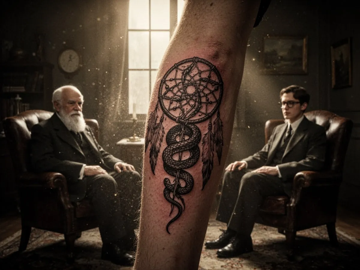 Interprétation psychologique des rêves : Tatouage selon Sigmund Freud et Carl Jung