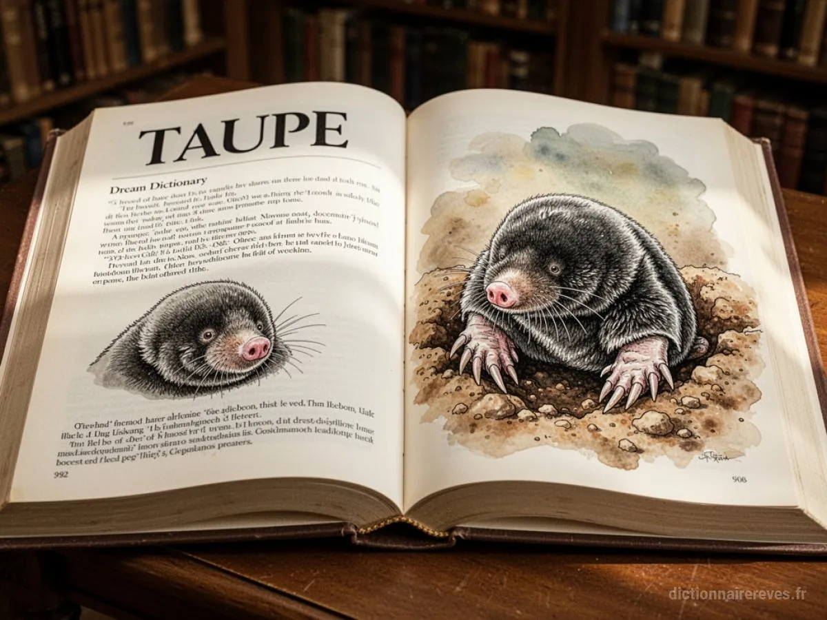 Signification générale : le symbole du rêve Taupe - Archétypes et symbolisme