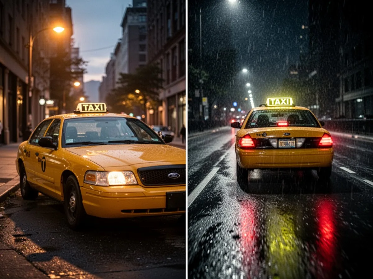 Interprétation détaillée des rêves : Différents scénarios avec Taxi dans le rêve