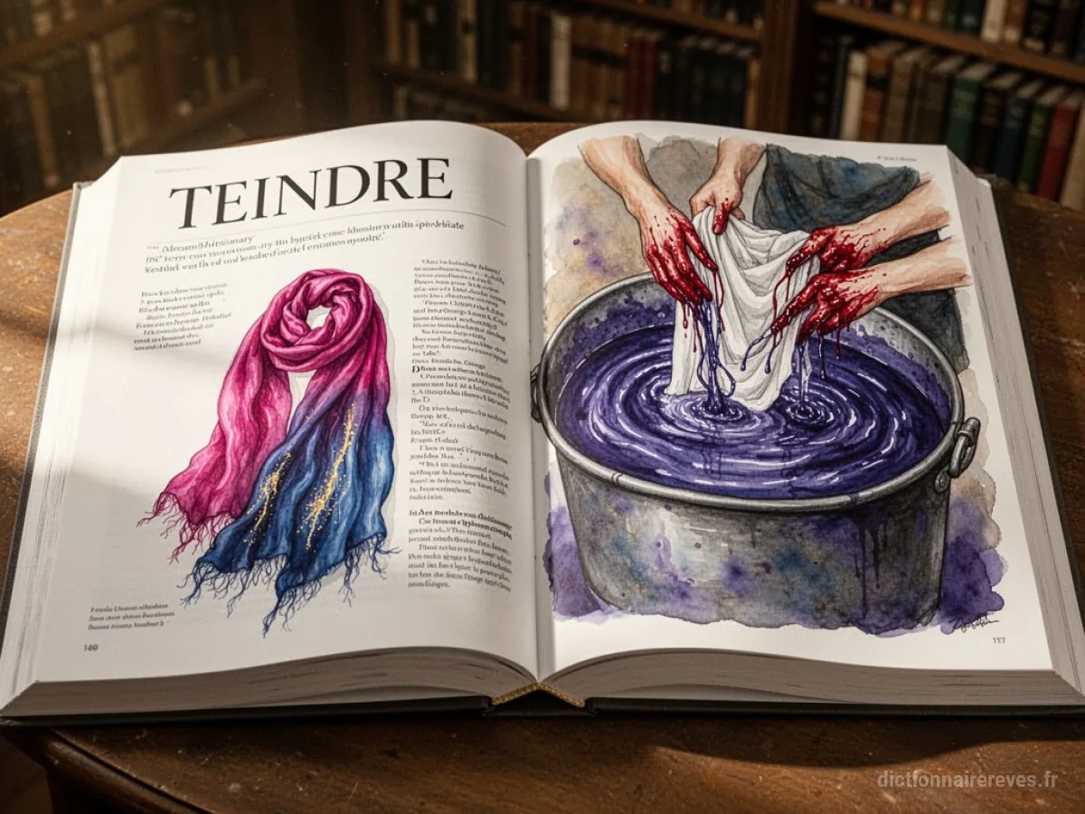 Signification générale : le symbole du rêve Teindre - Archétypes et symbolisme