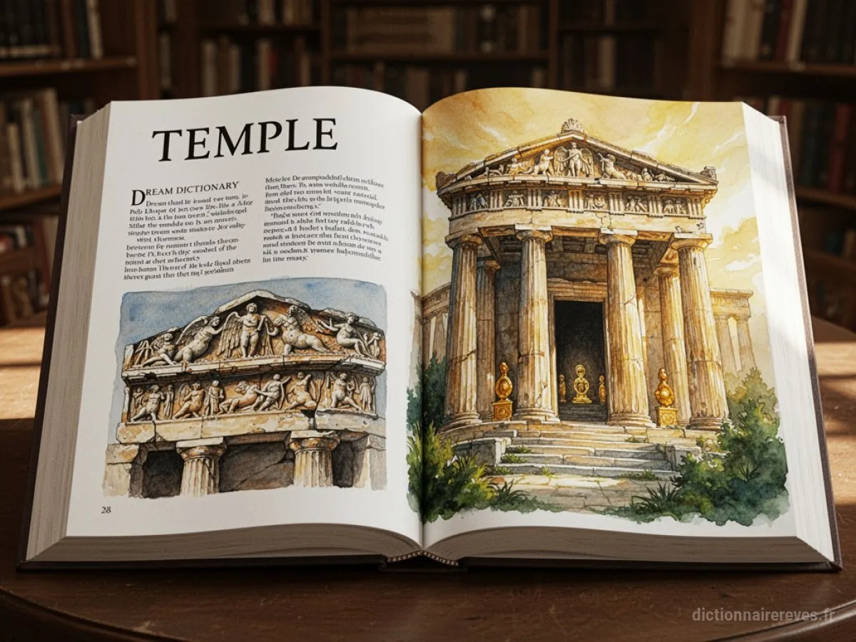 Signification générale : le symbole du rêve Temple - Archétypes et symbolisme