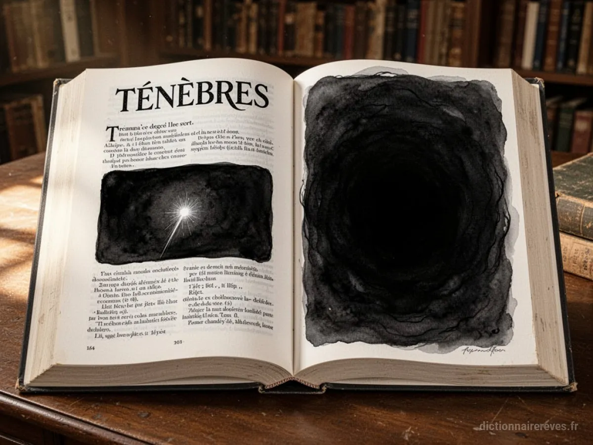 Signification générale : le symbole du rêve Ténèbres - Archétypes et symbolisme