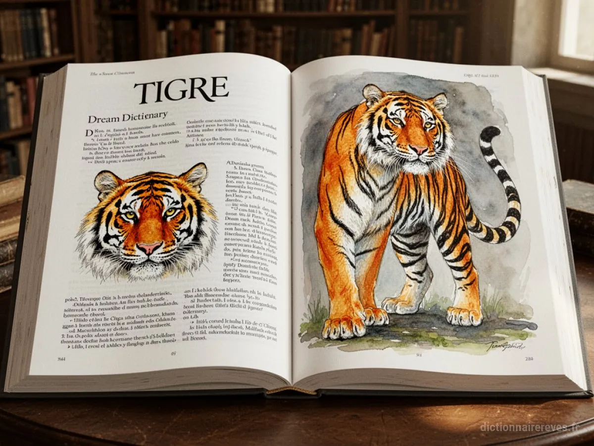 Signification générale : le symbole du rêve Tigre - Archétypes et symbolisme