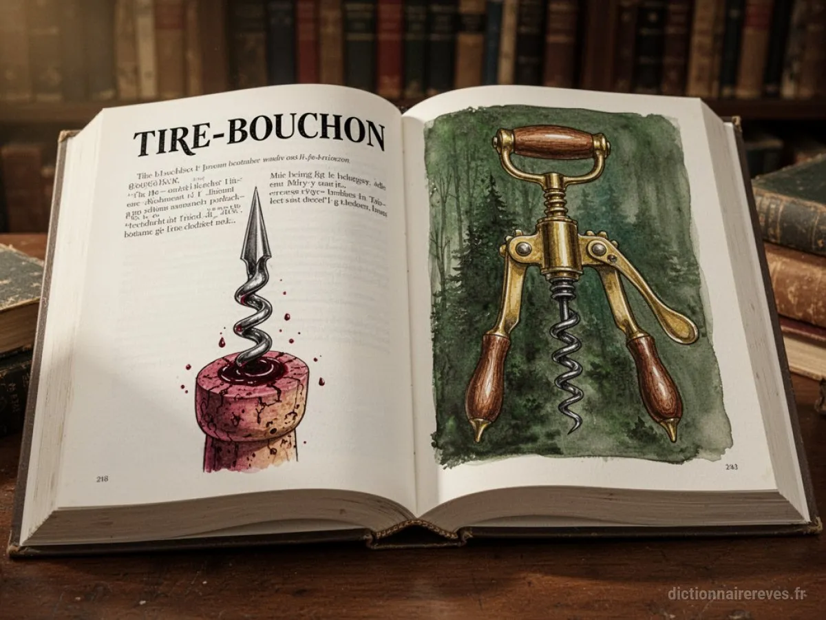 Signification générale : le symbole du rêve Tire-Bouchon - Archétypes et symbolisme