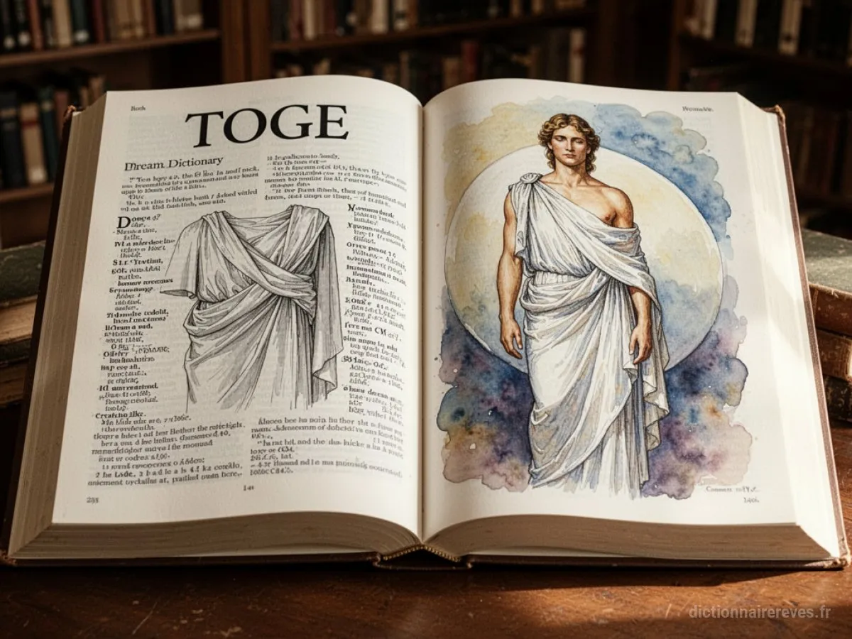 Signification générale : le symbole du rêve Toge - Archétypes et symbolisme