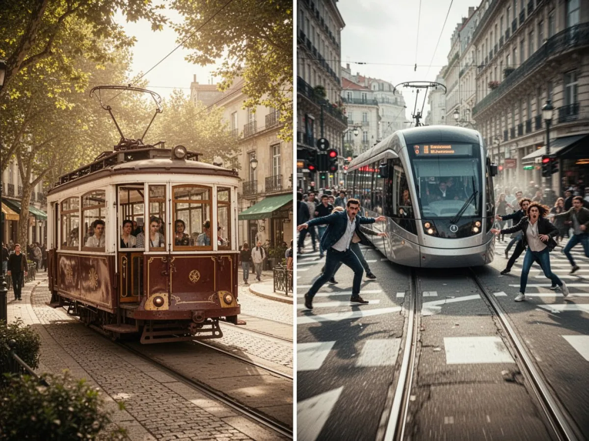 Interprétation détaillée des rêves : Différents scénarios avec Tramway dans le rêve