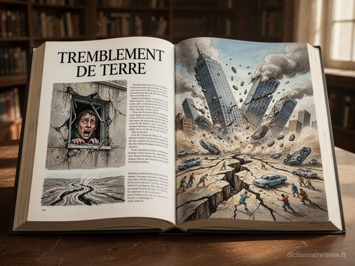 Signification générale : le symbole du rêve Tremblement De Terre - Archétypes et symbolisme